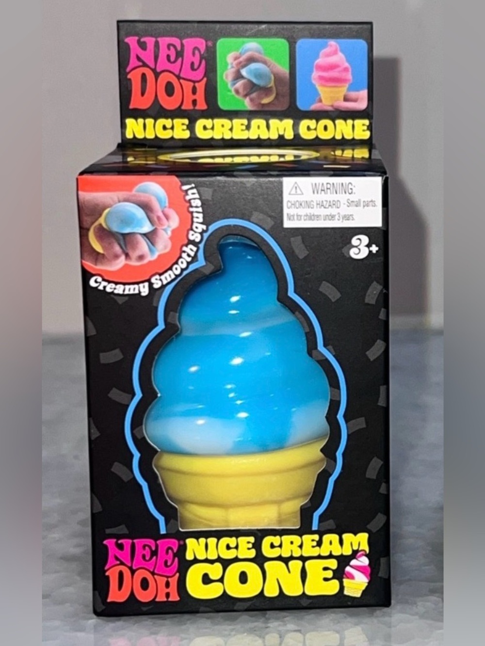 Nee Doh Nice Cream Cone - Blue
